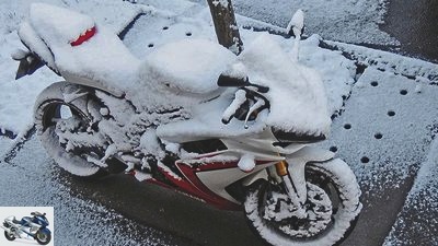Tips for wintering the motorcycle: Short and sweet for the impatient