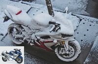 Tips for wintering the motorcycle: Short and sweet for the impatient