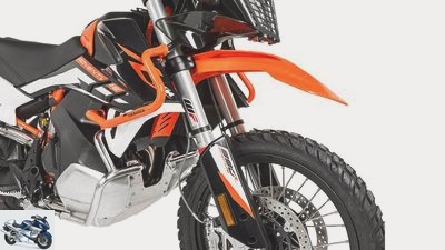 Touratech accessories for the KTM 890 Adventure-R