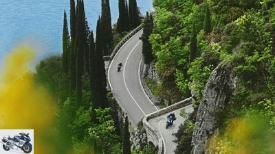 Tour tips motorcycle Lake Garda