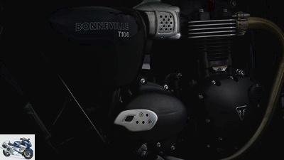Triumph Bonneville T100 (2021): stronger + lighter