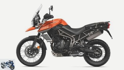 Triumph model year 2020: Many models with new colors