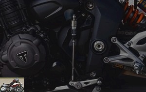 The shifter of the Triumph Speed ​​Triple 1200 RS