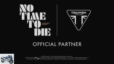 Triumph provides Bond bikes: 007 rides Tiger and Scrambler
