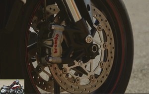 Brembo M50 front calipers get the job done, as always