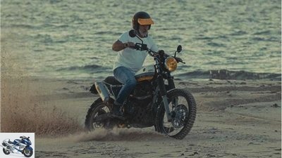 Unik Motorcycles: DR Big Scrambler
