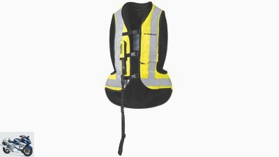 Universal airbag vests for motorcyclists