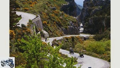 Out and about in Crete - by motorcycle on the Greek island