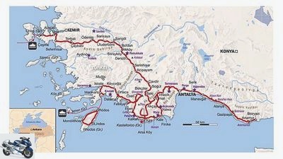 On the way: Enduro tour along the Turkish west coast