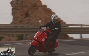 Road test of the Vespa GTS 300 HPE scooter