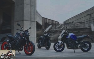 The Yamaha MT-09 is available in three versions