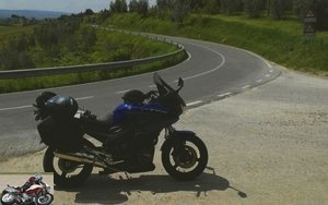 Yamaha TDM 900 GT ABS on the road