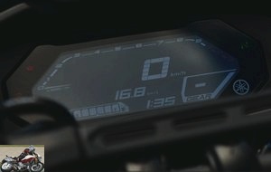 Readable LCD instrument panel