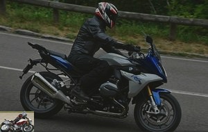 Riding comfort at all times in the bmw r1200rs