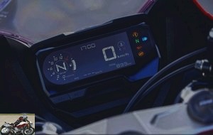 Honda CBR650R speedometer