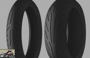 Michelin Power Pure tire tread design
