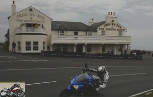 It was on the roads of the Isle of Man, where the Tourist Trophy is held every year, that we were able to test the Suzuki