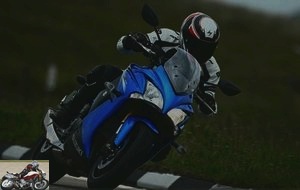 Suzuki GSX-S 1000 F on the road