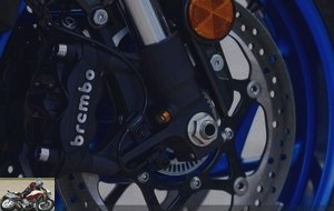 Although provided by Brembo, the braking lacks a bit of bite