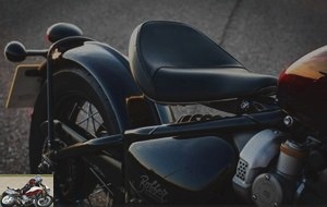 With its single-seater saddle, the Bobber is only approved for one person