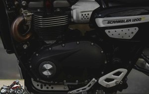 Twin cylinder of the Triumph Scrambler 1200 XE