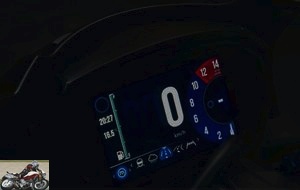 Triumph Speed ​​Triple RS speedometer