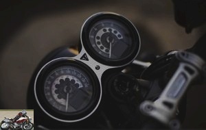 Instrumentation of the Triumph Speed ​​Twin
