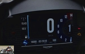Meter with digital dashboard