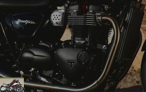 900 cc Triumph Street Twin engine