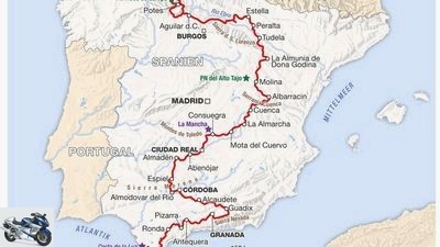 On the move: Spain from north to south