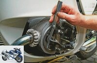Adjust valves on a motorcycle
