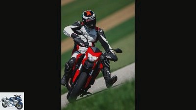 Comparison test Ducati Hypermotard old against new