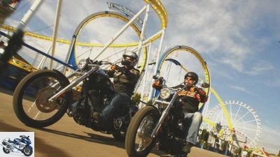 Comparison test: Harley-Davidson chopper