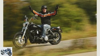 Comparison test: Harley-Davidson chopper
