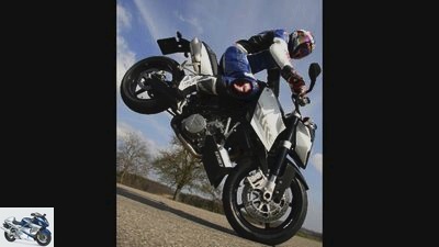 Comparison test: KTM 990 Super Duke, Moto Morini Corsaro 1200 Veloce, Triumph Speed ​​Triple, Yamaha FZ1