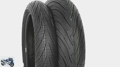 Comparative test touring tires