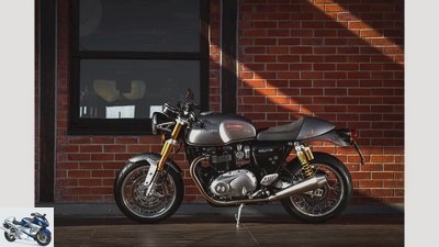 Presentation of the Triumph Thruxton R and Triumph Bonneville T120