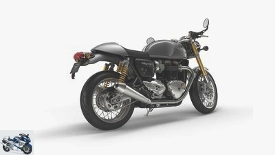 Presentation of the Triumph Thruxton R and Triumph Bonneville T120