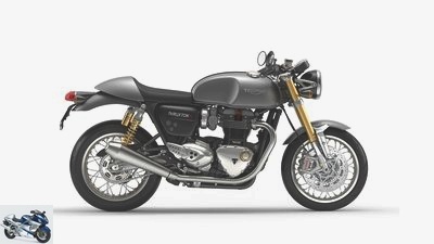 Presentation of the Triumph Thruxton R and Triumph Bonneville T120