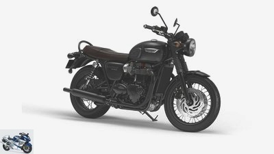 Presentation of the Triumph Thruxton R and Triumph Bonneville T120