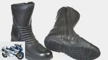 Waterproof touring boots up to 150 euros in the test
