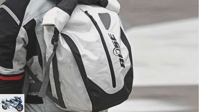 Waterproof Buse backpack in a long-term test