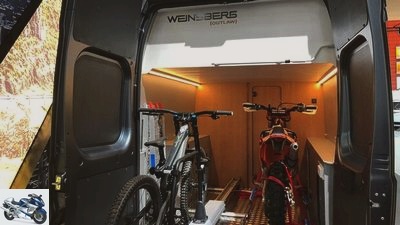 Weinsberg Outlaw - camper for motorcyclists