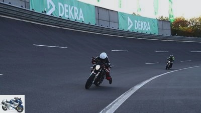 World record ride with an electric motorcycle