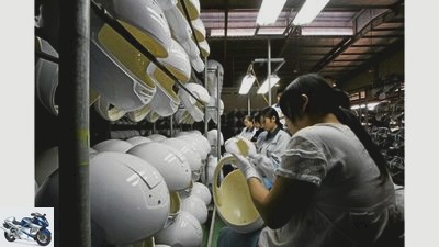 Factory visit to HJC in Vietnam