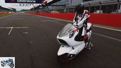 White Motorcycle Concepts WMC250EV: electric speed record