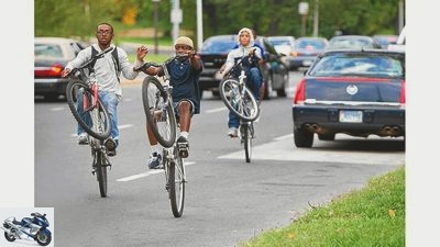 Wildout Wheelie Boyz from Baltimore with their dirt bikes