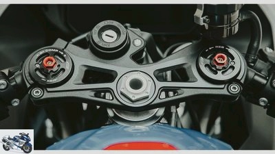 WP Suspension: suspension components for the BMW S 1000 RR
