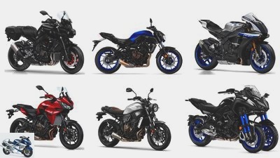 Yamaha motorcycles model range and prices 2018