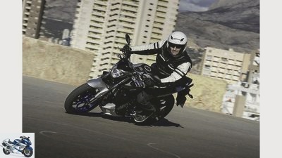 Yamaha MT-03 in the driving report